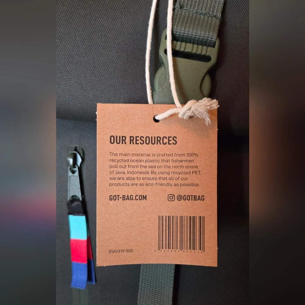 GOT BAG Roll-Top Backpack NWT